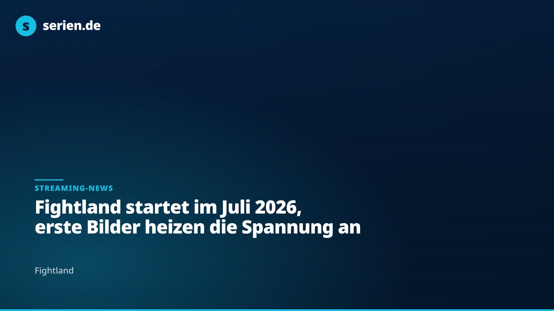 Fightland startet im Juli 2026, erste Bilder heizen die Spannung an
