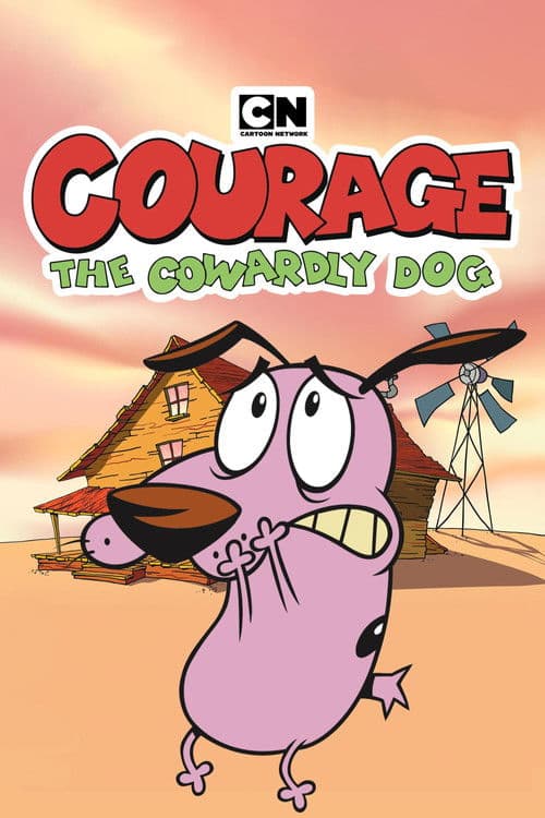 Poster von Courage der feige Hund