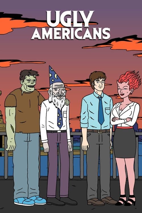 Poster von Ugly Americans