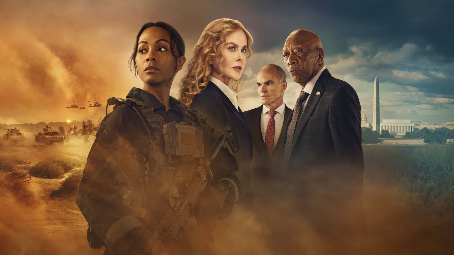 Morgan Freeman, Zoe Saldaña, Nicole Kidman: Lioness versammelt seinen Cast für Staffel 3