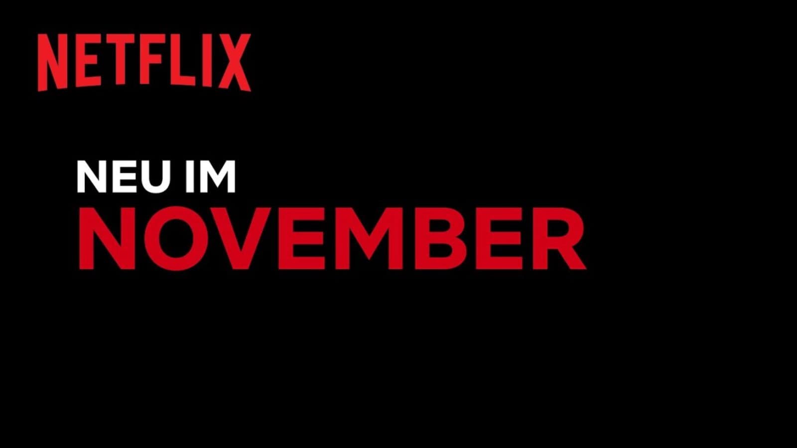 Neu auf Netflix November 2021: Filme & Serien